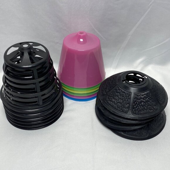 Vintage Lidco Replacement RV Patio Camping String Light Covers Only 6 PC Set - Picture 2 of 14